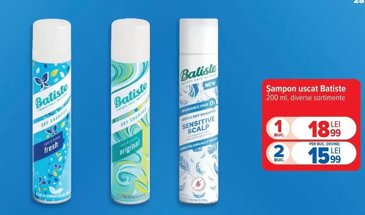 Șampon uscat