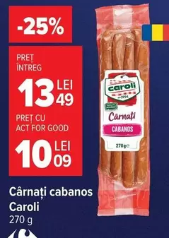 Cârnați cabanos