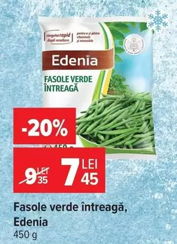 Fasole verde întreagă
