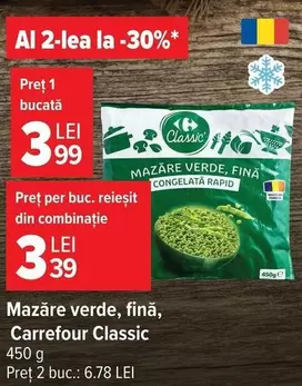 Mazare verde, fina