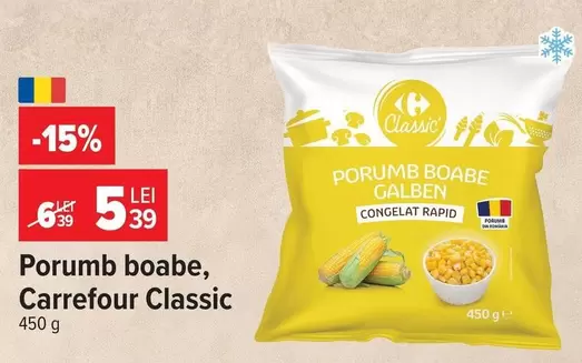 Porumb boabe