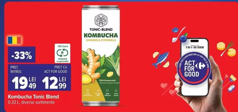 Kombucha Tonic Blend