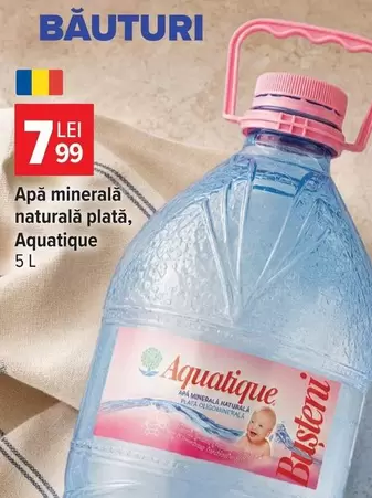 Aquatique - Apă minerală naturală plată