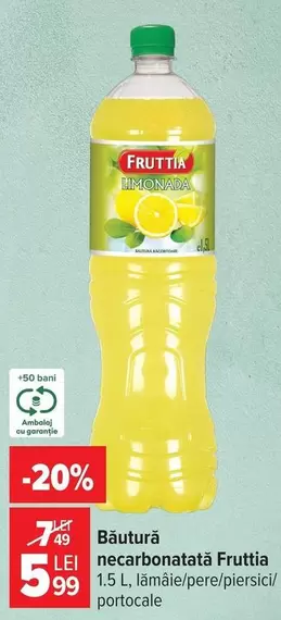 Băutură necarbonatată