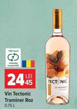 Vin Tectonic Traminer Roz