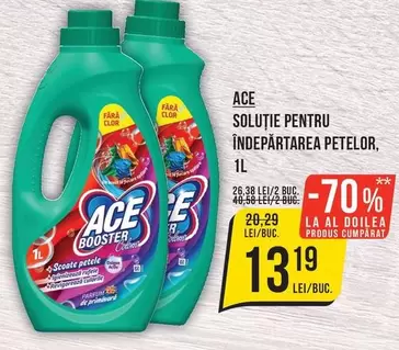 Ace - SOLUȚIE PENTRU ÎNDEPĂRTAREA PETELOR