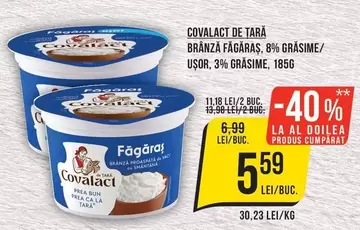 COVALACT DE TARĂ BRÂNZĂ FĂGĂRAȘ
