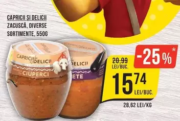 CAPRICII ȘI DELICII ZACUSCĂ