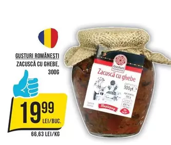 ZACUSCĂ CU GHEBE