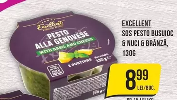 SOS PESTO BUSUIOC & NUCI & BRÂNZĂ