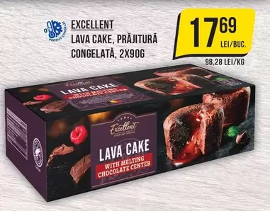 LAVA CAKE, PRĂJITURĂ CONGELATĂ