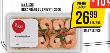 Orez prăjit cu creveți