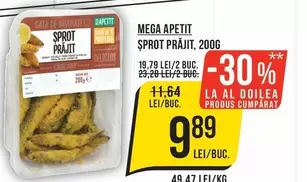 SPROT PRĂJIT, 200G