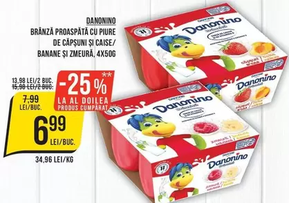 BRÂNZĂ PROASPĂTĂ CU PIURE DE CĂPȘUNI ȘI CAISE/BANANE ȘI ZMEURĂ