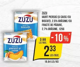 Zuzu - IAURT PIERSICI SI CAISE CU BISCUITI