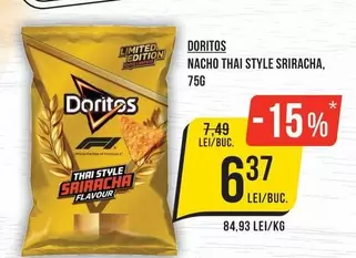 Doritos - NACHO THAI STYLE SRIRACHA