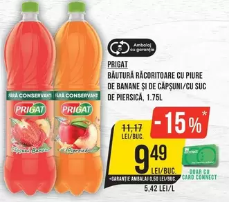 BĂUTURĂ RĂCORITOARE CU PIURE DE BANANE ȘI CĂPSUNI/CU SUC DE PIERSICĂ
