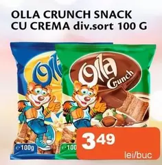 OLLA CRUNCH SNACK CU CREMA