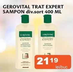 Gerovital - TRAT EXPERT SAMPON div.sort 400 ML