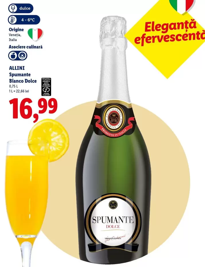 Spumante Bianco Dolce