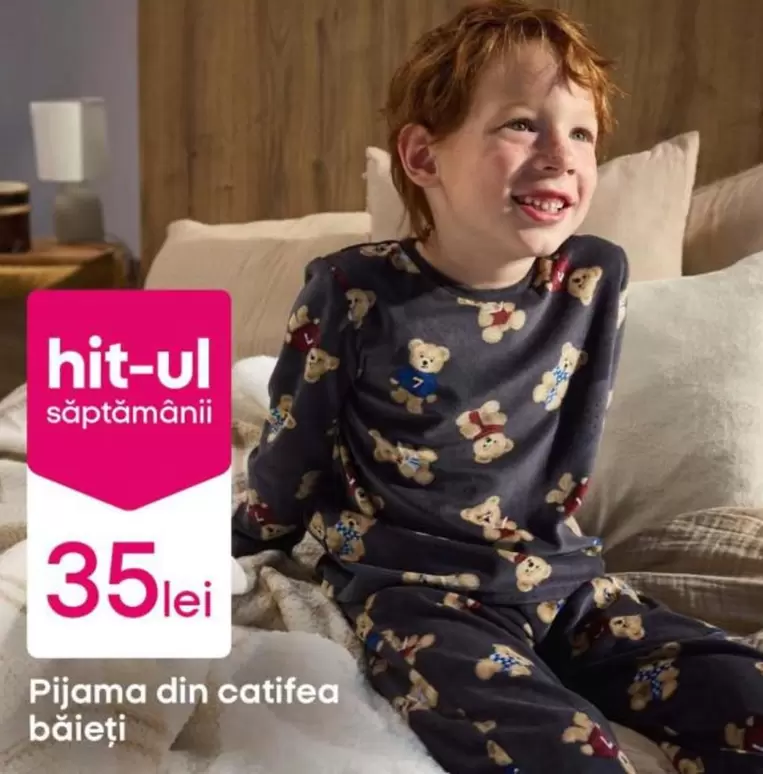 Pijama din catifea