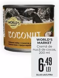 Crema de nucă de cocos