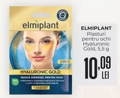 Plasturi pentru ochi Hyaluronic Gold