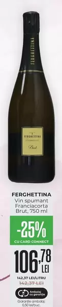 Vin spumant Franciacorta Brut