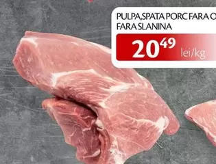PULPA, SPATA PORC FARA OS FARA SLANINA
