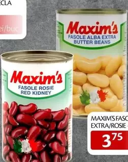FASOLE ALBA EXTRA BUTTER BEANS / FASOLE ROSIE RED KIDNEY
