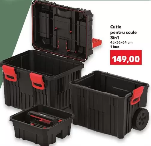 Cutie pentru scule 3in1