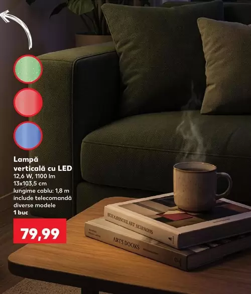 Vertical - Lampă verticală cu LED