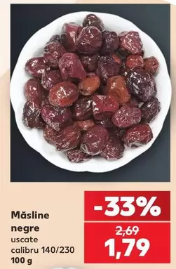 Măsline negre uscate