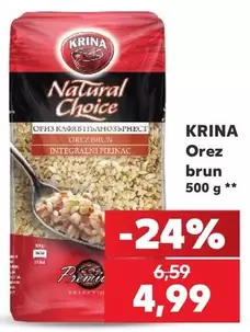 Orez brun integralni