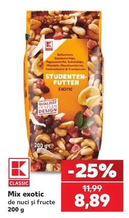 STUDENTEN-FUTTER EXOTIC