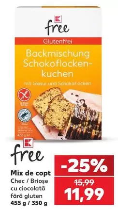 Backmischung Schokoflockenkuchen