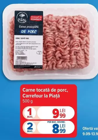 Carne tocată de porc
