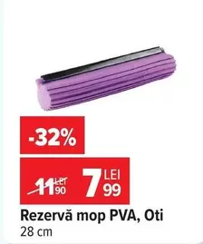 Rezervă mop PVA