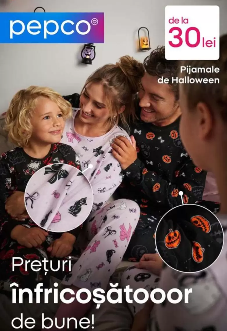 Pijamale de Halloween