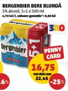 BERGENBIER BERE BLONDĂ