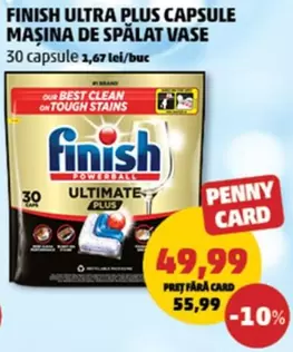 ULTRA PLUS CAPSULE MAȘINA DE SPĂLAT VASE
