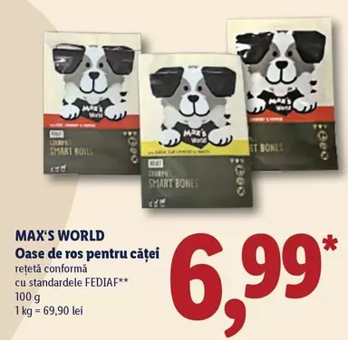 Oase de ros pentru căței