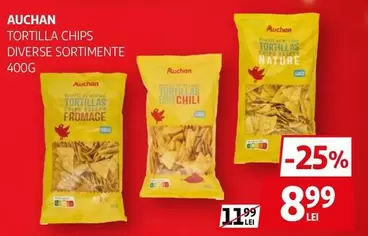 Auchan - TORTILLA CHIPS
