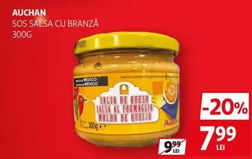 Auchan - SOS SALSA CU BRÂNZĂ