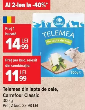 Telemea din lapte de oaie