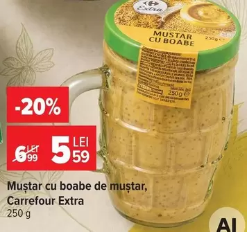 Muștar cu boabe de muștar