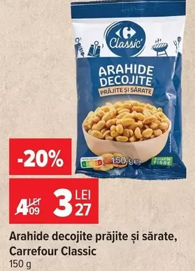Arahide decojite prajite si sarate