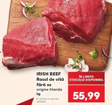 IRISH BEEF Rasol de vită fără os