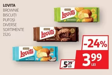 BROWNIE BISCUITI PUFOȘI DIVERSE SORTIMENTE