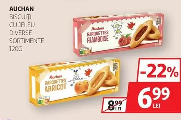 Auchan - BISCUITI CU JELEU
